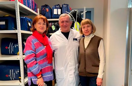 Кафедра авиационной и космической медицины ФГБОУ ДПО РМАНПО Минздрава России выразила благодарность сотрудникам МСЧ